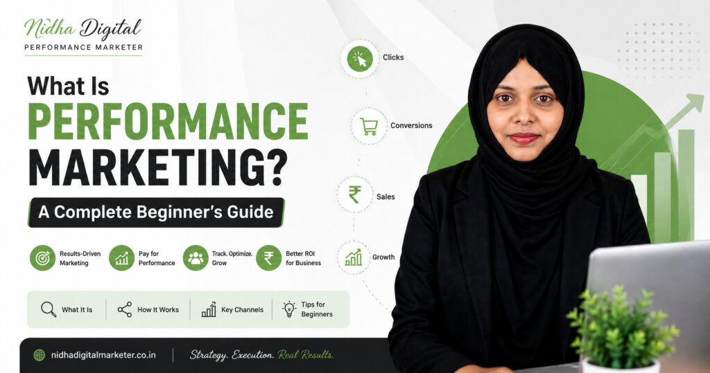 What is performance marketing, and how does it work?