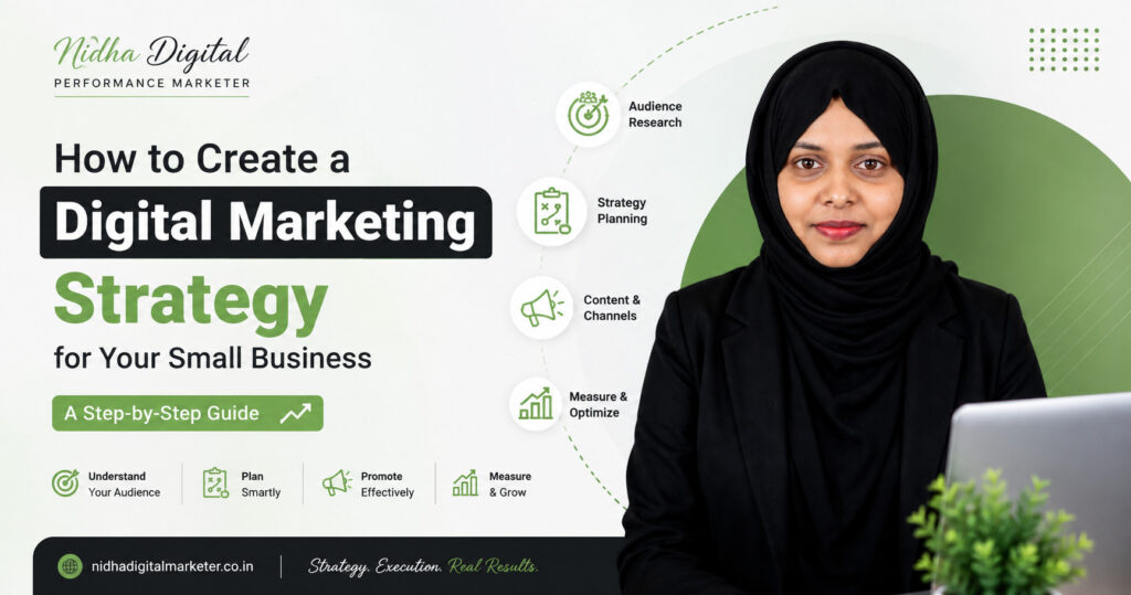 How to create a digital marketing strategy for a small business